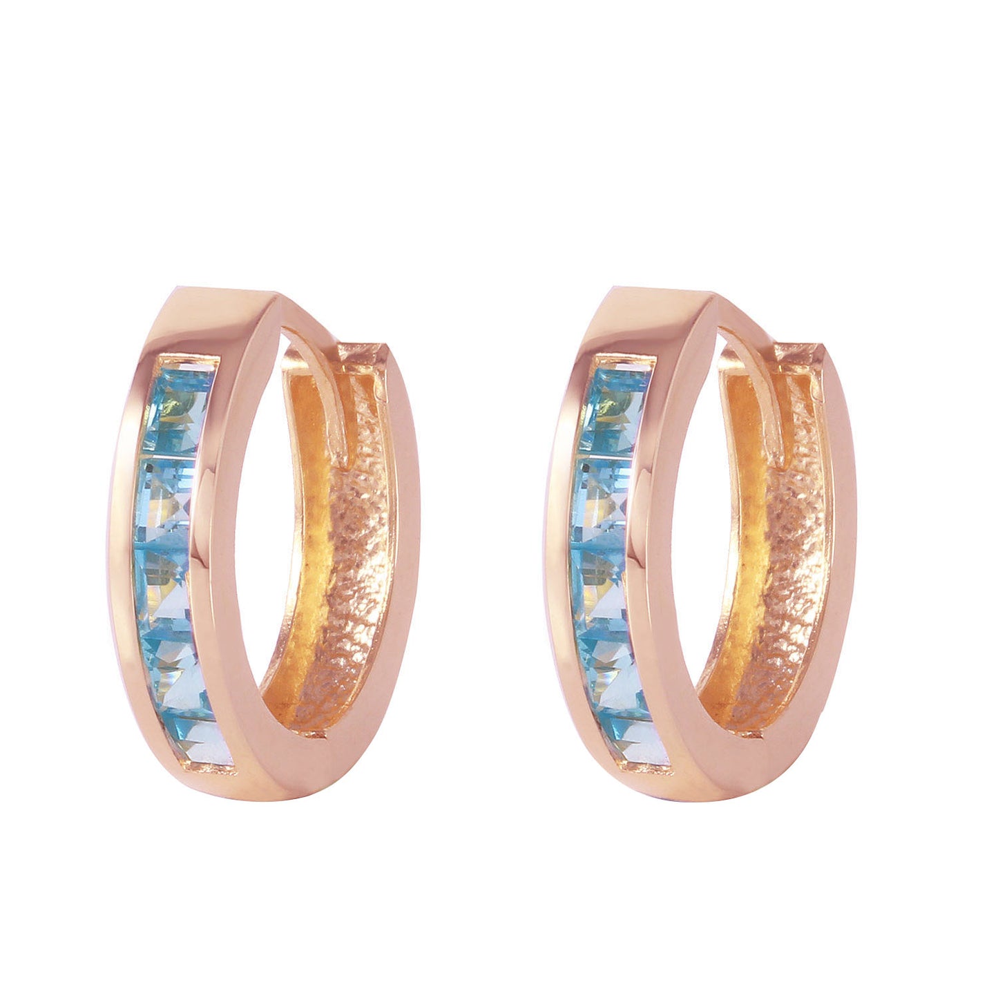 Celestial Sparkle Blue Topaz Earrings