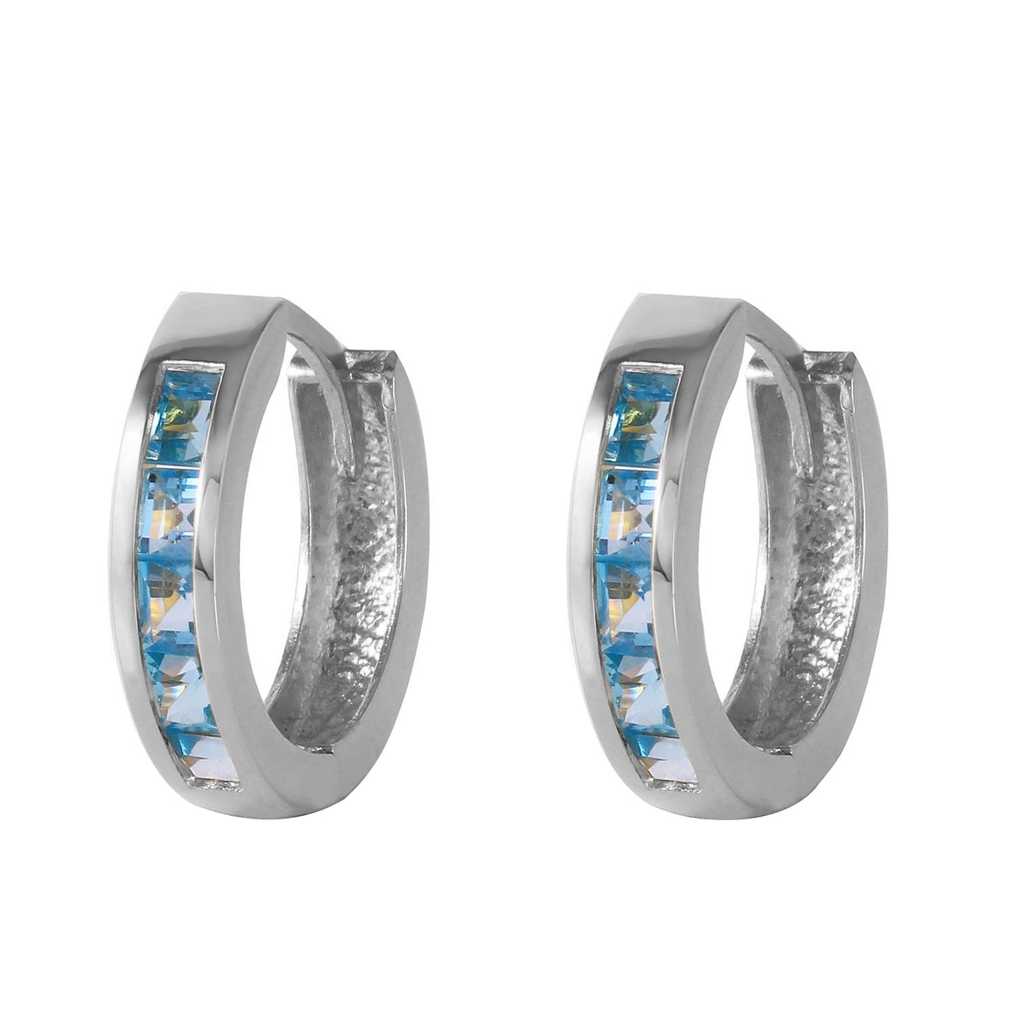 Celestial Sparkle Blue Topaz Earrings