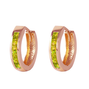 Celestial Sparkle Peridot Earrings
