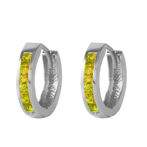 Celestial Sparkle Peridot Earrings