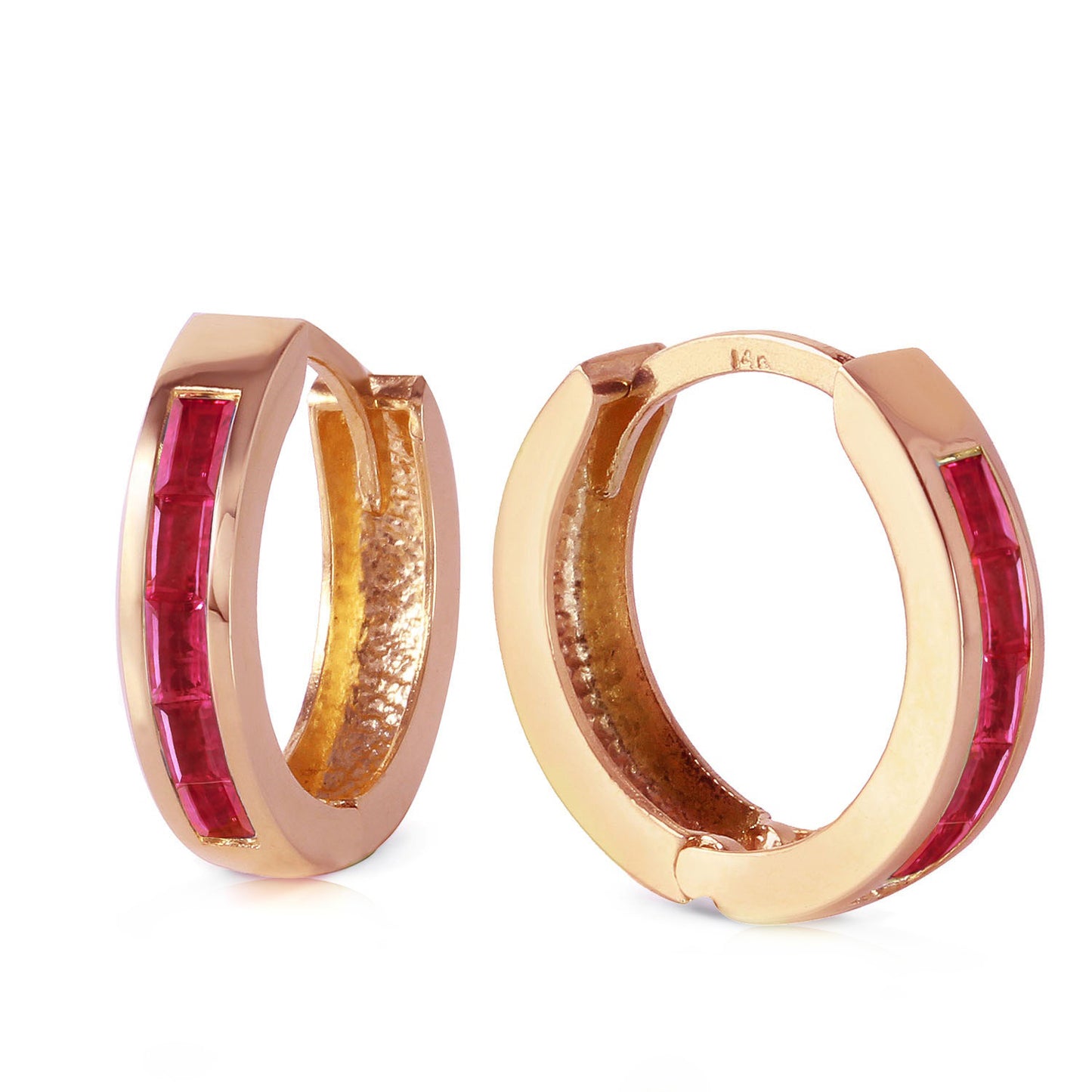Celestial Sparkle Ruby Earrings