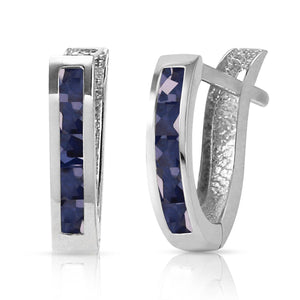 Huggie Haven Sapphire Earrings