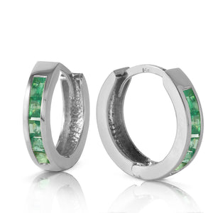Celestial Sparkle Emerald Earrings