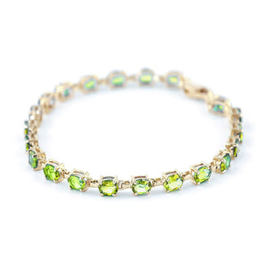 Timeless Essentials Peridot Bracelet