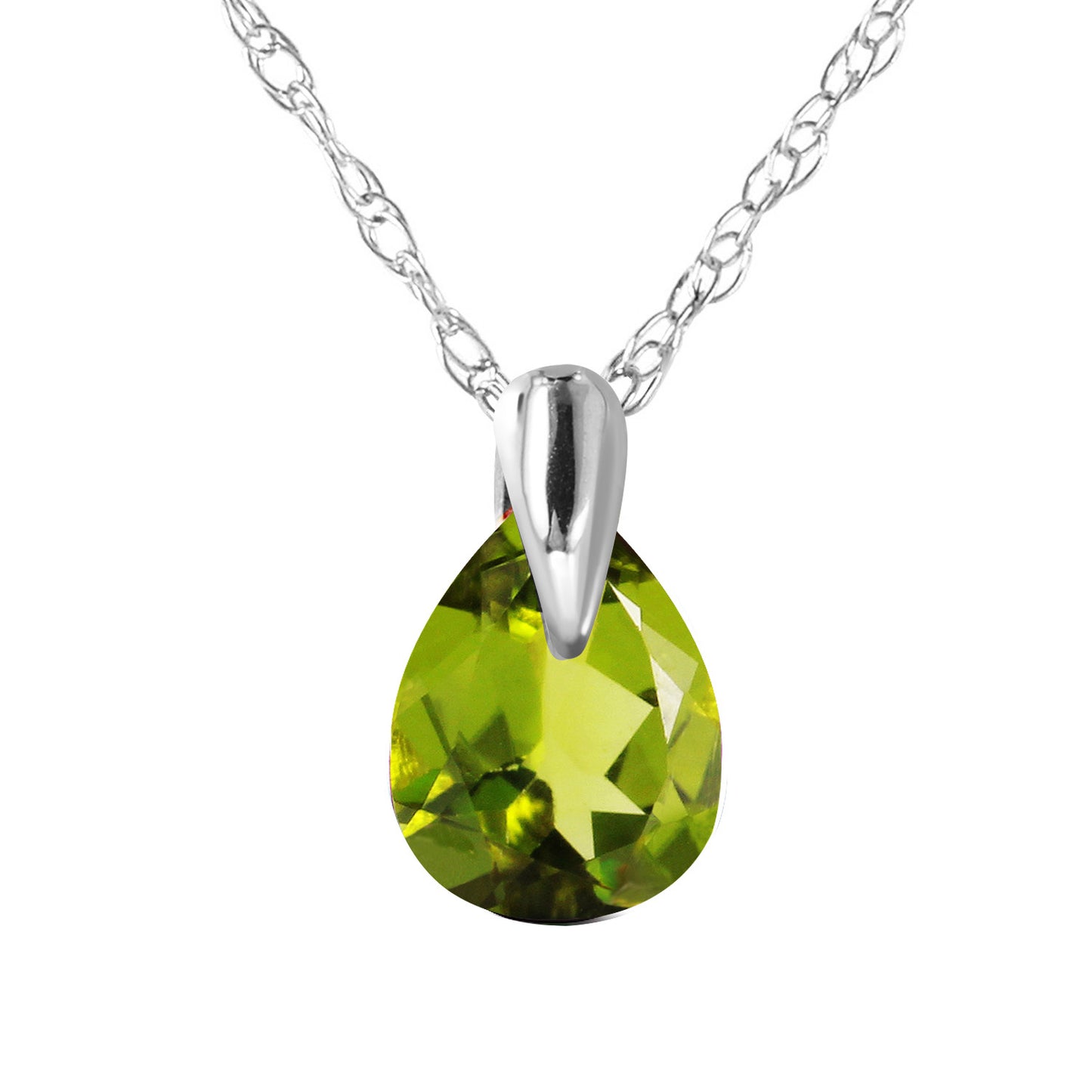 Hidden Light Peridot Necklace