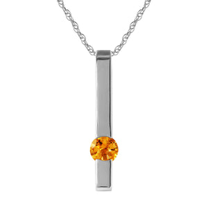 Sunset Glow Citrine Necklace