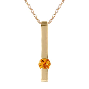 Sunset Glow Citrine Necklace