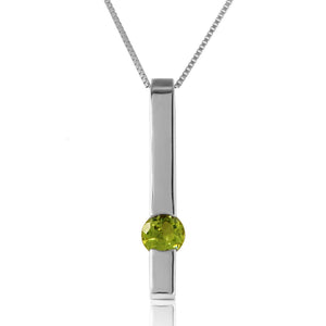 Sunset Glow Peridot Necklace