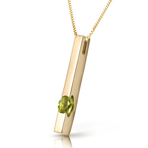 Sunset Glow Peridot Necklace