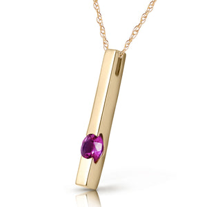 Sunset Glow Amethyst Necklace