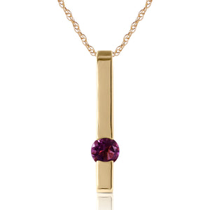 Sunset Glow Amethyst Necklace