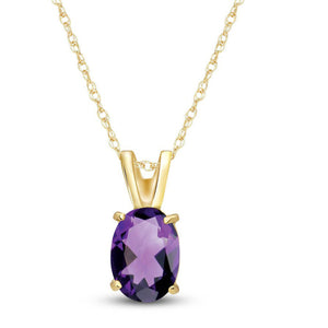 Tranquil Moon Amethyst Necklace