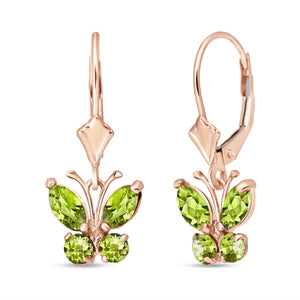 Autumn Breeze Peridot Earrings