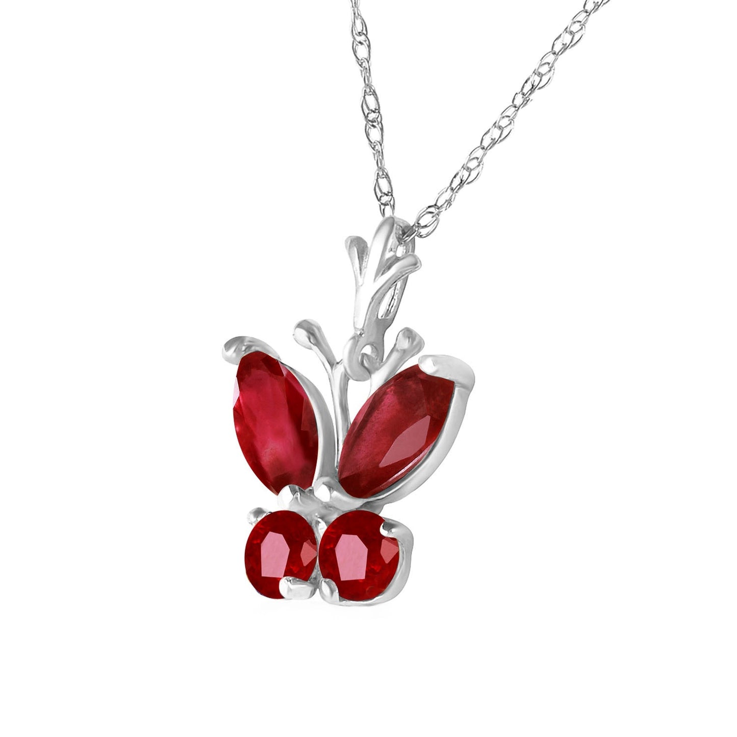 Autumn Breeze Ruby Necklace