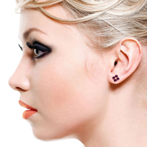 Garden Gem Amethyst Earrings