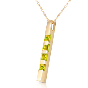 Evergreen Harmony Peridot Necklace