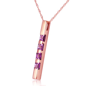 Evergreen Harmony Amethyst Necklace