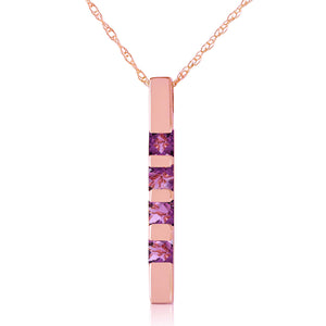 Evergreen Harmony Amethyst Necklace