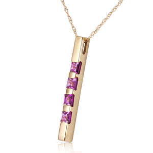 Evergreen Harmony Amethyst Necklace