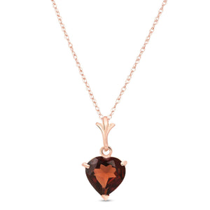 Eternal Love Garnet Necklace