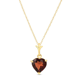Eternal Love Garnet Necklace