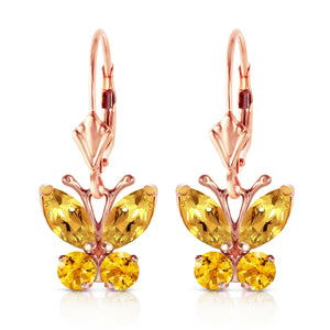 Autumn Breeze Citrine Earrings