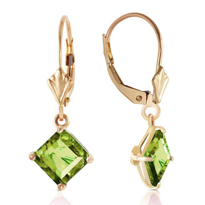 Precious Facade Peridot Earrings