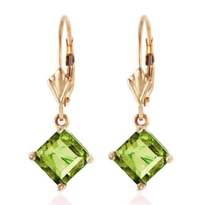 Precious Facade Peridot Earrings
