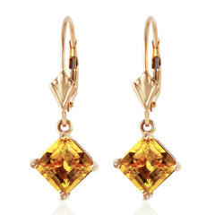 Precious Facade Citrine Earrings