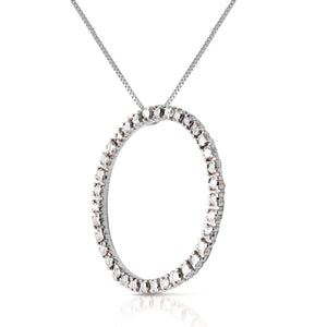 Eternal Circle Diamond Necklace