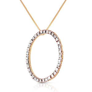 Eternal Circle Diamond Necklace