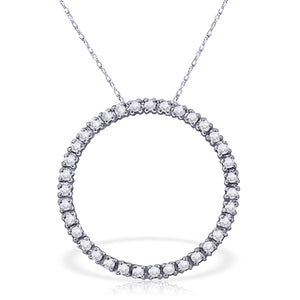 Eternal Circle Diamond Necklace