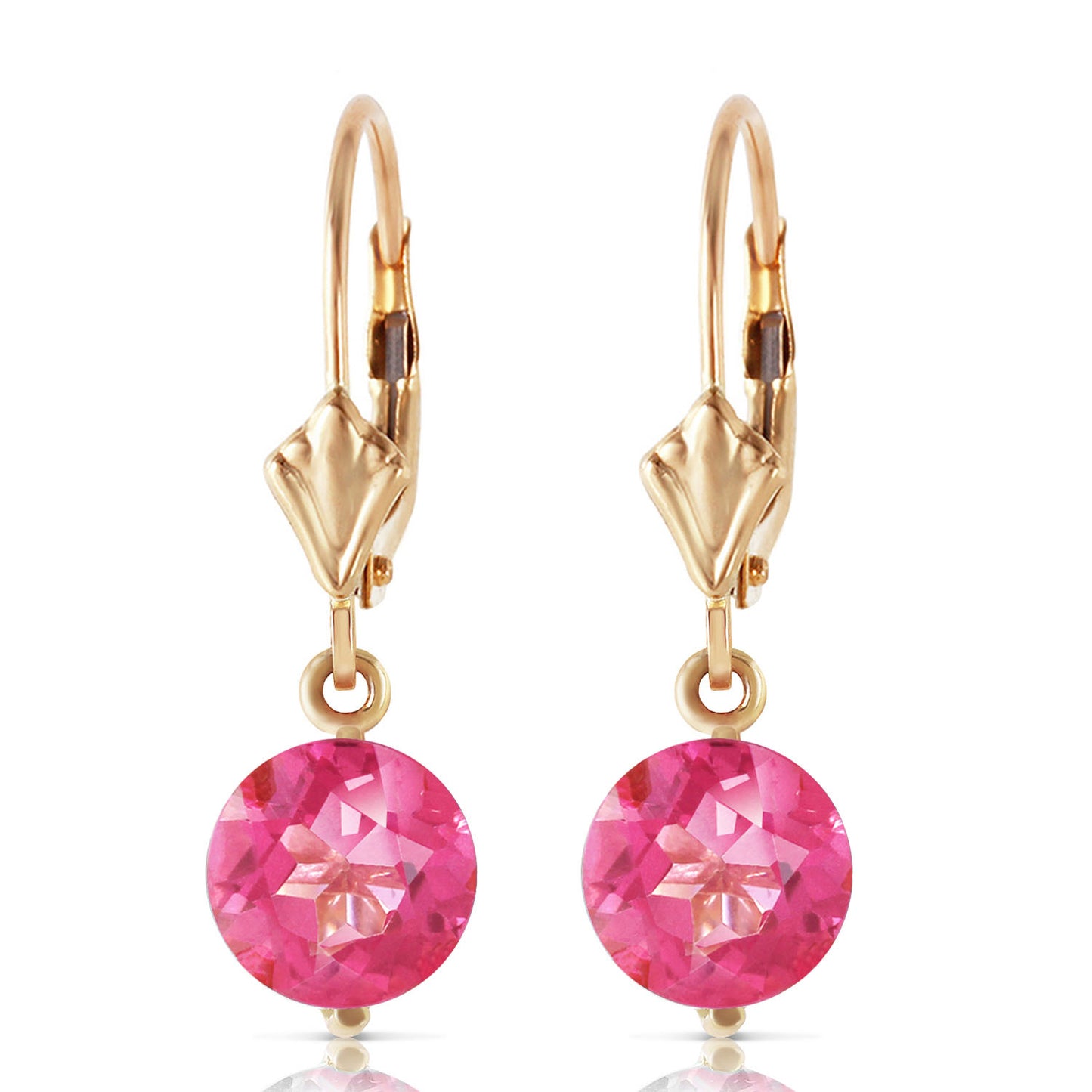 Eternal Gem Pink Topaz Earrings