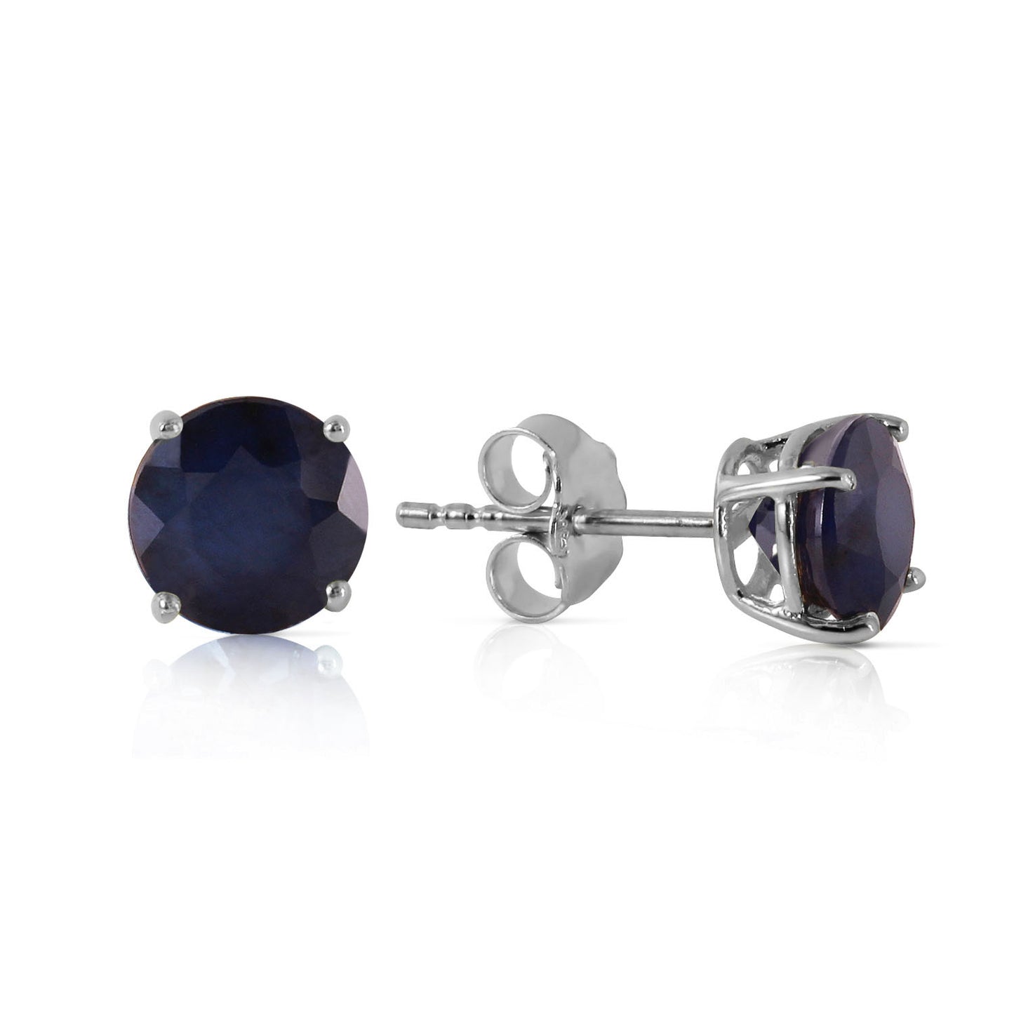 Subtle Sparkle Sapphire Earrings