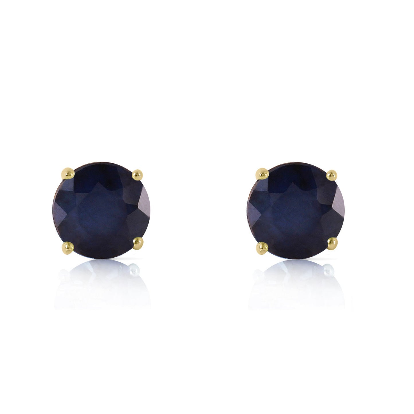 Subtle Sparkle Sapphire Earrings