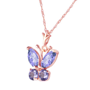 Autumn Breeze Tanzanite Necklace