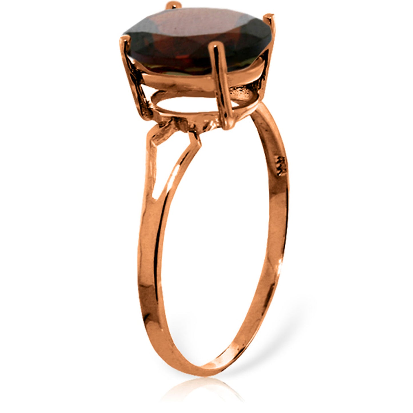 Gleaming Glow Garnet Ring