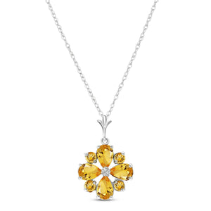 Royal Crest Citrine Necklace