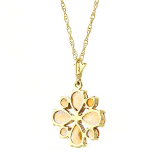 Royal Crest Citrine Necklace