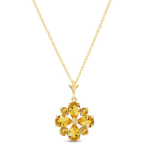 Royal Crest Citrine Necklace