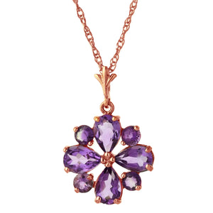 Royal Crest Amethyst Necklace