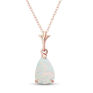 Gentle Droplet Opal Necklace