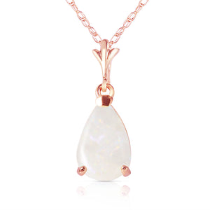 Gentle Droplet Opal Necklace