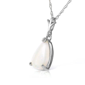 Gentle Droplet Opal Necklace