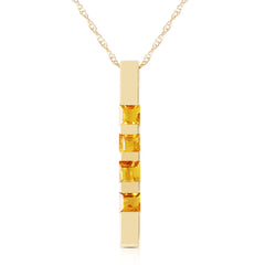 Evergreen Harmony Citrine Necklace