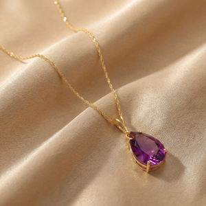 Hidden Light Purple Amethyst Necklace