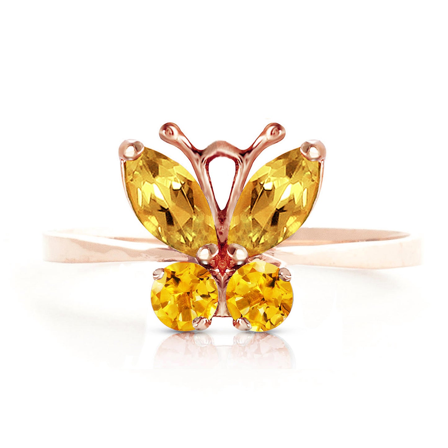 Autumn Breeze Citrine Ring