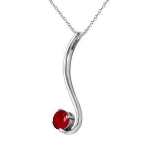 Celestial Sway Ruby Necklace