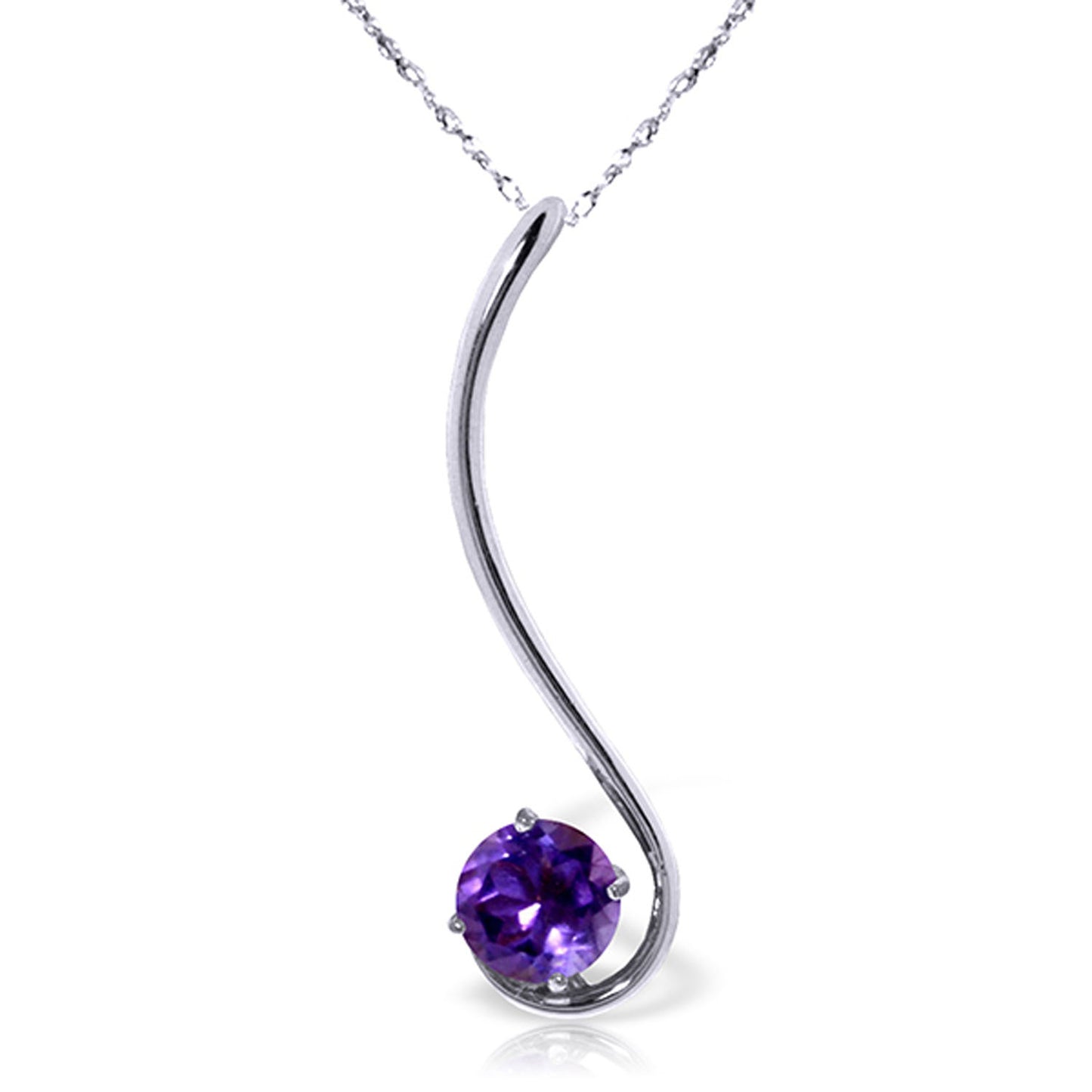 Celestial Sway Amethyst Necklace