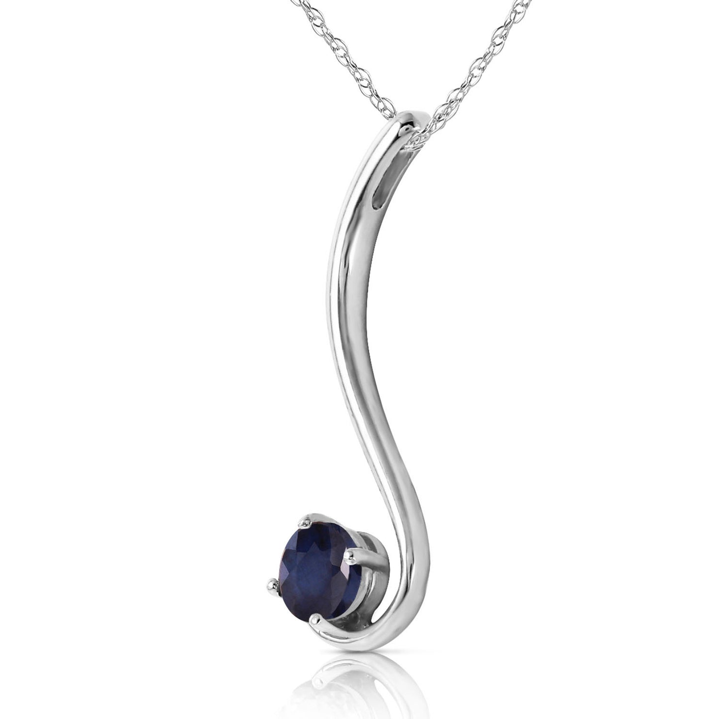 Celestial Sway Sapphire Necklace
